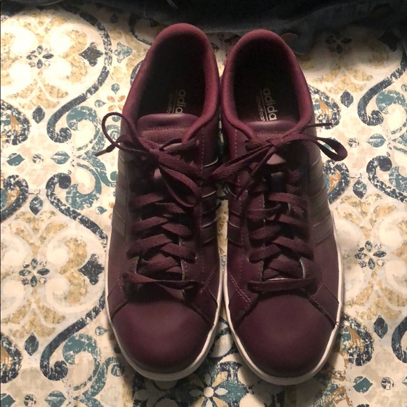 adidas cloudfoam purple